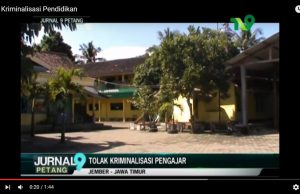 Tolak Kriminalisasi Pendidikan