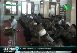 Duka Ponorogo Duka Indonesia, POLRES Jombang Gelar Shalat Ghaib – Jurnal9