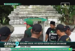 Bersama Ansor Ayo Bersih-bersih Masjid dan Makam – Jurnal Utama