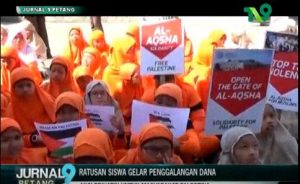 Surabaya: #SavePalestina Ratusan Siswa Gelar Aksi Prihatin Masyarakat Palestina – Jurnal9