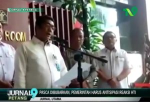 HTI Dibubarkan Gerakannya Harus diwaspadai – Jurnal Utama
