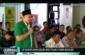 GP Ansor Sidoarjo akan Gelar Aksi Tolak 5 Hari Sekolah – Jurnal Utama