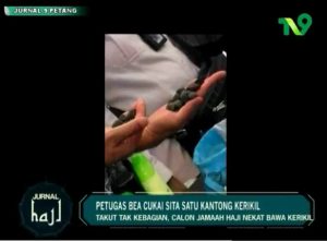 Petugas Bea Cukai Sita Satu kantong Kerikil – Jurnal Haji
