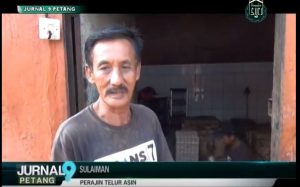 Nasib Pelaku Usaha Telor Asin Akibat Garam Masih Langka – Jurnal Utama