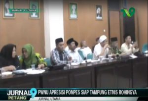 PWNU Apresiasi PONPES Siap Tampung Etnis Rohingya – Jurnal Utama