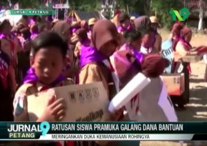Sumenep: Ratusan Siswa Pramuka Galang Dana Bantuan – Jurnal9