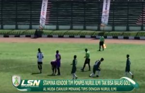 LSN 2017: Stamina Kendor Tim Ponpes Nurul Ilmi Tak Bisa Balas Gol