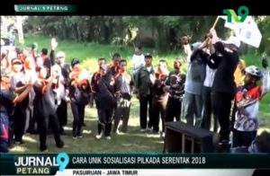 Cara Unik KPU Sosialisasi Pilkada Serentak 2018