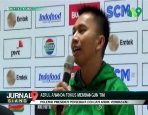 Jawab Polemik Andik, Azrul Ananda Fokus Membangun Tim