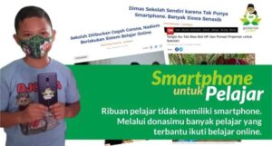 Musim Sekolah Daring, Gusdurian Peduli Galang Sumbangan HP untuk Pelajar