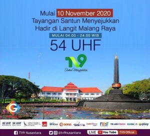 Ditandai Webinar Wapres Soal Santri Milenial, TV9 Hadir di Malang Raya