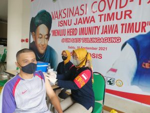 Gelontor 5000 Vaksin di Tulungagung, ISNU Jatim Kerahkan 300 Vaksinator