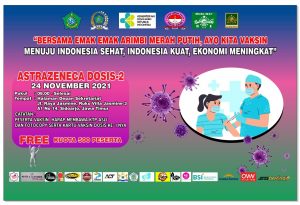 Emak-Emak Arimbi Merah Putih Adakan Vaksinasi