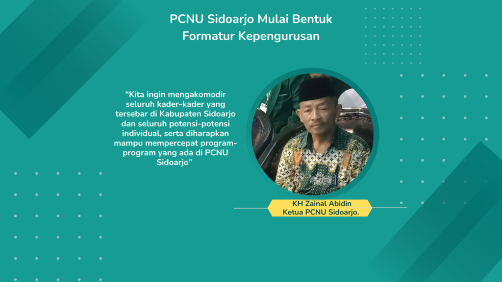 PCNU Sidoarjo Mulai Bentuk Formatur Kepengurusan
