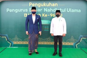 Viral, Harlah NU, AHY Nyanyi Lagu Syubbanul Wathon