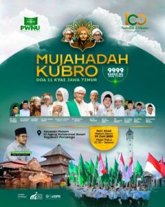 Mujahadah Kubro PWNU Jawa Timur Digelar di Tegalsari Ponorogo, Diikuti 15 Ribu Kader