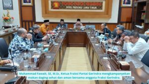 Dukung Peternak, Fraksi Gerindra Jatim Kampanye Makan Daging