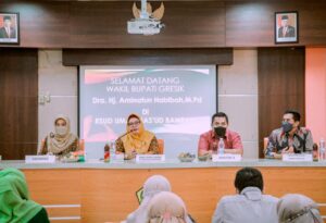 Kunjungi RS Umar Mas’ud, Wabup Gresik Dorong Peningkatan Layanan Kesehatan Warga Bawean
