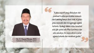 Viral Pernikahan Manusia dan Kambing, Kakanwil Kemenag Jatim : Meski Konten, Ini Tetap Menciderai Agama Tertentu
