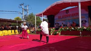 Safari Kepulauan, Bupati Sumenep Disambut Pencak Silat Suku Bajo