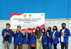 Mahasiswa KKN Unigres Gandeng Diskoperindag untuk UMKM Berdaya