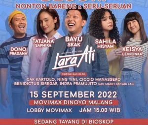 Film Pertama Bayu Skak, Lara Ati Angkat Isu Quarter Life Crisis