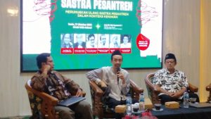 Gelar Seminar Sastra Pesantren, Upaya Lesbumi NU Jatim menguatkan peran Kebudayaan.