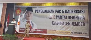 Tak Ingin Jadi Penonton, Gerindra Akan Usung Kader Muda dalam Pilgub Jatim 2024