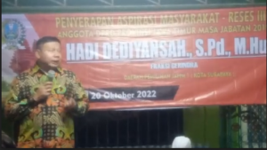 Di Hadapan Warga Perak Barat, Cak Dedy Janji Perjuangkan Surat Ijo Dihapus