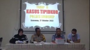 Berkas Kasus Pungutan Pedagang Pasar Lenteng Diserahkan ke Kejaksaan