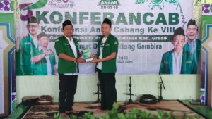 Terpilih Aklamasi, Ahmad Qomari Nakhodai PAC GP Ansor Kedamean