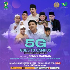 Gus dan Rektor Nyanyi Hingga Ngobrol Pintar, Konser Seru Denny Cak Nan Digelar di Unesa Siang Ini