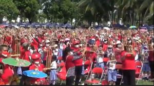 3.364 Pemain Angklung di Jember Pecahkan Rekor Muri