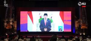 Buka Forum R20, Jokowi: Tokoh Agama yang Berbeda Jadi Bagian Penting Persatuan Indonesia