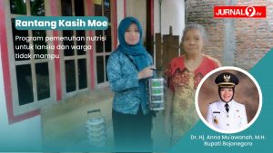 Pastikan Asupan Nutrisi untuk Warga Prasejahtera dan Lansia, Bupati Bojonegoro Inisiasi Program Rantang Kasih Moe