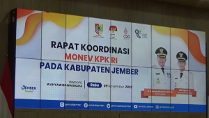 Cegah Korupsi, KPK RI Lakukan Monitoring Pengelolaan Anggaran di Tubuh Pemkab Jember 