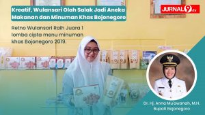 Bangkitkan Ekonomi Melalui UMKM, Bupati Bojonegoro Kenalkan Jajanan Olahan Salak