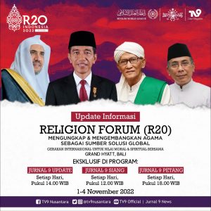 Sukseskan R20, TV9 Siapkan Siaran Khusus Hingga Layanan New Media