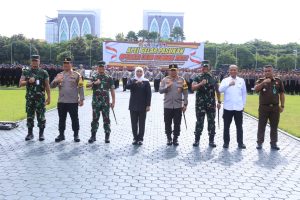 Forkopimda Jatim Siapkan Pengamanan Nataru,18 Ribu Personil Gabungan Dilibatkan