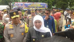Pimpin Apel Keamanan, Gubernur Khofifah : Resepsi 1 Abad ini Reuni Akbar Pendiri NU, Tunjukkan Ketawadhu’an