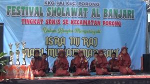 Menuju Festival Shalawat Al Banjari Tingkat Kabupaten, 23 SDN dan Swasta se-Porong Berebut 1 Tiket