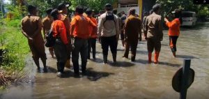 Banjir Rob dan Curah Hujan Tinggi, Sejumlah Wilayah di Sidoarjo Tergenang Banjir
