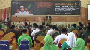 Muskercab II PCNU Sidoarjo, PWNU Jatim Sebut Sidoarjo sebagai PCNU Unggul dan Teladan se-Jatim