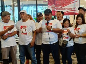 Puluhan Pencinta Bola, Dukung Ganjar Pranowo Jadi Presiden di Pemilu 2024