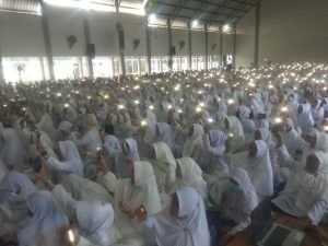 Sambut Ramadhan, Ribuan Siswa MAN Sidoarjo Bershalawat Bersama Habib Abu Bakar bin Eidrus Alhabsyi