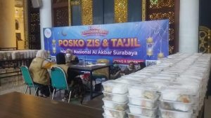 Masjid Al-Akbar Surabaya Sediakan Dapur Umum dan Ribuan Menu Buka Puasa Gratis Setiap Hari