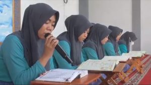 Mempertebal Iman, Warga Binaan Rutan Perempuan Kelas II A Surabaya Ikuti Tadarus Al Quran