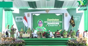 Pelantikan PC Muslimat NU Jombang, Bu Nyai Mundjidah Wahab : Pondok Lansia akan Diresmikan