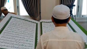 Warna-Warni Ramadhan, Hafidz Tadarus Al Quran Jumbo di Rumdin Wali Kota Probolinggo