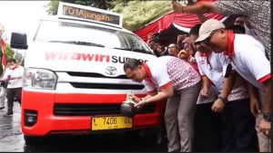 Pemkot Surabaya Luncurkan 52 Unit Angkutan Feeder 